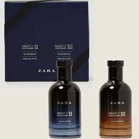 Zara Night Pour Homme Iı + Zara Nıght Pour Homme Iıı EDP 100 ml 2 Adet Erkek Parfümü