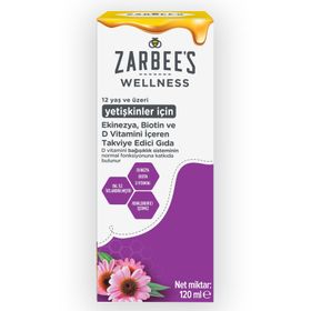 Zarbees Wellness Ekinezya Biotin D Vitamini 120 ml Şurup