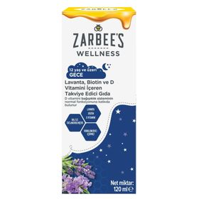 Zarbees Wellness Lavanta Biotin D Vitamini 120 ml Şurup