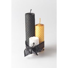 Zarias's Exclusive Siyah Beyaz Koleksiyonu Gold Set Balmumu