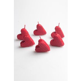 Zarias's Kutulu Kalp Tealight 6'lı Balmumu