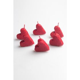 Zarias's Kutulu Kalp Tealight 6'lı Balmumu
