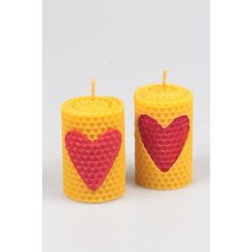 Zarias's Kutulu My Heart With You Sarı 2'li Balmumu