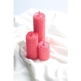 Zarias's Neon Pembe 3'lü Balmumu