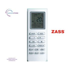 Zass ZS18-0914 Duvar Tipi Split Klima Kumandası