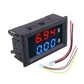 Zauss DC 0-100V 10A Dijital Akım Ölçer