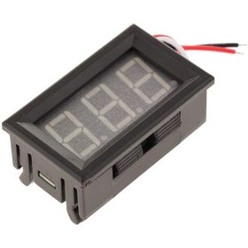 Zauss Dc 0-30 V 3 Kablolu Kırmızı 0.56 Led Dijital Panel Voltmetre