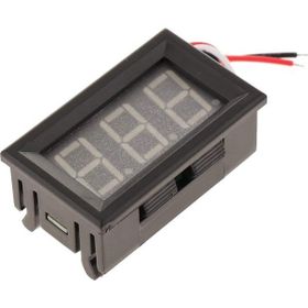 Zauss Dc 0-30 V 3 Kablolu Kırmızı 0.56 Led Dijital Panel Voltmetre