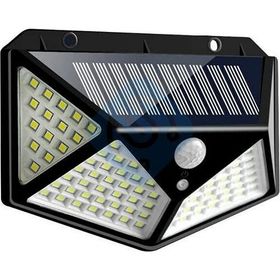 Zauss Solar Güneş Enerjili Hareket Sensörlü 4 Taraflı Bahçe Garaj Ev Aydınlatma Lambası