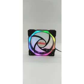 Zauss ZX-300 0.3A Sekizgen 3 Renk Hareketli Rgb Kasa Mining 12 cm Fanı