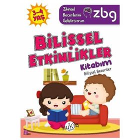 ZBG 3-4 Yaş Bilişsel Etkinlikler Kitabım - Kukla Yayınları