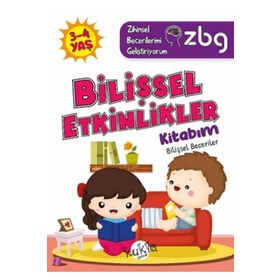 ZBG 3-4 Yaş Bilişsel Etkinlikler Kitabım - Kukla Yayınları