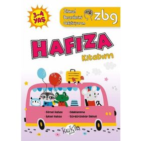 ZBG 3-4 Yaş Hafıza Kitabım - Zihinsel Becerilerimi Geliştiriyorum - Kukla Yayınları