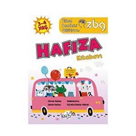 ZBG 3-4 Yaş Hafıza Kitabım - Zihinsel Becerilerimi Geliştiriyorum - Kukla Yayınları