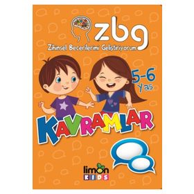 ZBG Zihinsel Becerilerimi Geliştiriyorum 5 6 Yaş Matematik-Limon Kids Yayınları