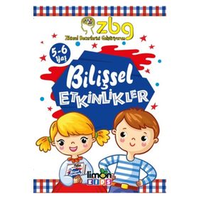 ZBG Zihinsel Becerilerimi Geliştiriyorum 5 6 Yaş Matematik-Limon Kids Yayınları