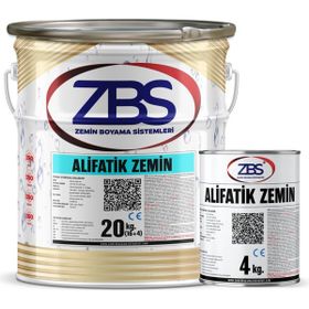 ZBS RAL 7042 Koyu Gri 20 kg Zemin Boyası