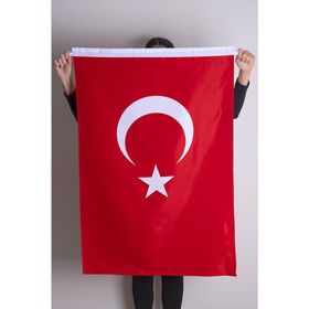 ZC Bayrak Raşel Kumaş Aplike Dikiş Türk Bayrağı