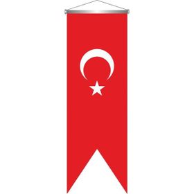 ZC Bayrak Saten Kırlangıç Flama Türk Bayrağı