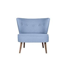 Ze10 Design Bienville Indigo Mavi Tekli Koltuk