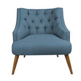 ZE10 Design Gece Mavisi Lamont Tekli Koltuk