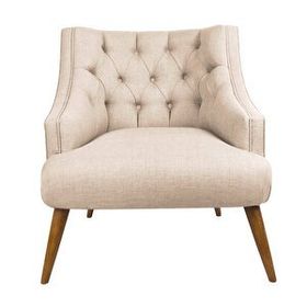 ZE10 Design Krem Lamont Tekli Koltuk