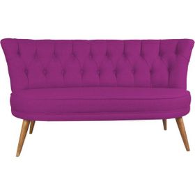 Ze10 Design Richland Loveseat Mor İkili Kanepe