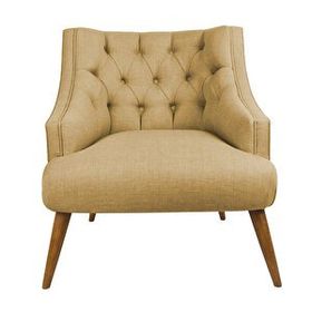 ZE10 Design Sütlü Kahve Lamont Tekli Koltuk