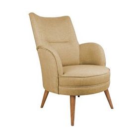 Ze10 Design Victoria Sütlü Kahve Tekli Koltuk
