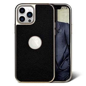 Zebana Apple iPhone 13 Pro Max Best Deri Siyah Kılıf