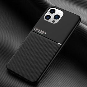 Zebana Apple iPhone 13 Pro Max Siyah Design Silikon Kılıf