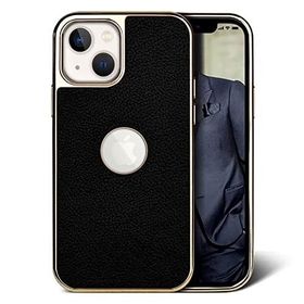 Zebana Apple iPhone 14 Plus Best Deri Siyah Kılıf