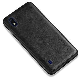 Zebana Samsung Galaxy A10 Siyah Lüx Deri Kılıf