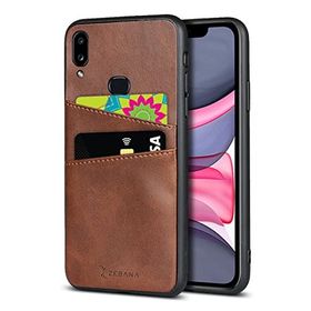Zebana Samsung Galaxy A10S Kahverengi Swank Cepli Kılıf