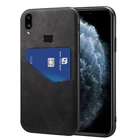 Zebana Samsung Galaxy A10S Siyah Cepli Nubuk Kılıf