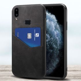 Zebana Samsung Galaxy A10S Siyah Cepli Nubuk Kılıf