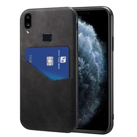 Zebana Samsung Galaxy A10S Siyah Cepli Nubuk Kılıf