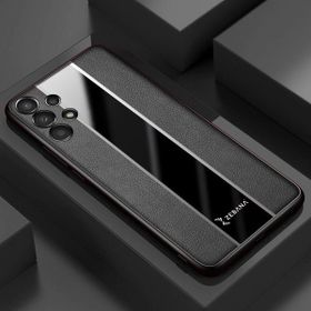 Zebana Samsung Galaxy A13 Siyah Premium Deri Kılıf