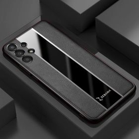 Zebana Samsung Galaxy A13 Siyah Premium Deri Kılıf