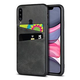 Zebana Samsung Galaxy A20S Siyah Swank Cepli Kılıf