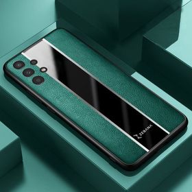 Zebana Samsung Galaxy A73 5G Yeşil Premium Deri Kılıf