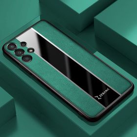 Zebana Samsung Galaxy A73 5G Yeşil Premium Deri Kılıf