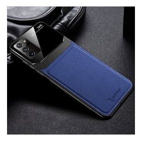 Zebana Samsung Galaxy Note 20 Ultra 5G Kahverengi Lens Deri Kılıf