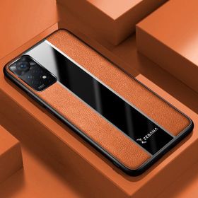 Zebana Xiaomi Redmi Note 11 Kahverengi Premium Deri Cep Telefonu Kılıfı