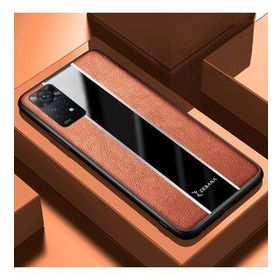 Zebana Xiaomi Redmi Note 11 Kahverengi Premium Deri Cep Telefonu Kılıfı