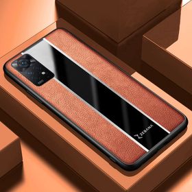 Zebana Xiaomi Redmi Note 11 Kahverengi Premium Deri Cep Telefonu Kılıfı