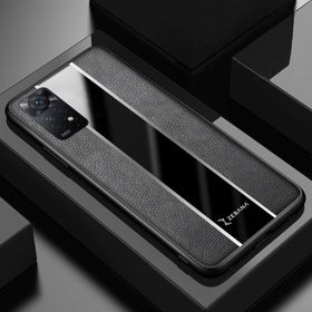 Zebana Xiaomi Redmi Note 11 Pro 5G Siyah Premium Deri Cep Telefonu Kılıfı