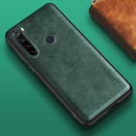 Zebana Xiaomi Redmi Note 8 Yeşil Lüx Deri Kılıf
