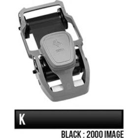 Zebra 800300-301 ZC100-ZC300 Uyumlu Tek Yüz 2000 Baskı Siyah Ribon