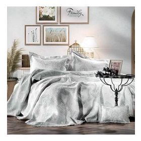 Zebra Casa All Days Damask Yeşil Tek Kişilik Yatak Örtüsü
